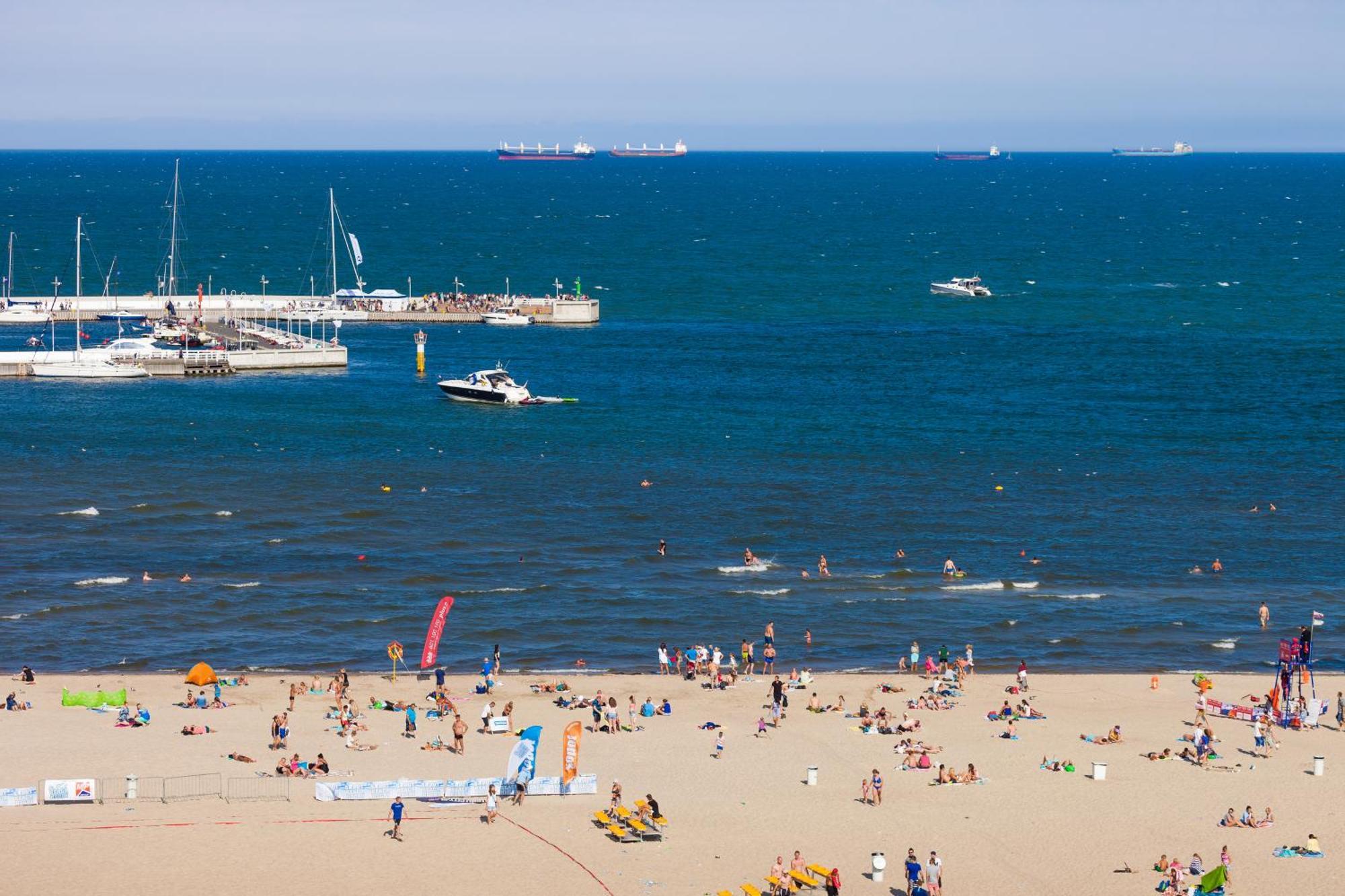 Beach Point Apartment - Neptun Park Gdansk Bagian luar foto